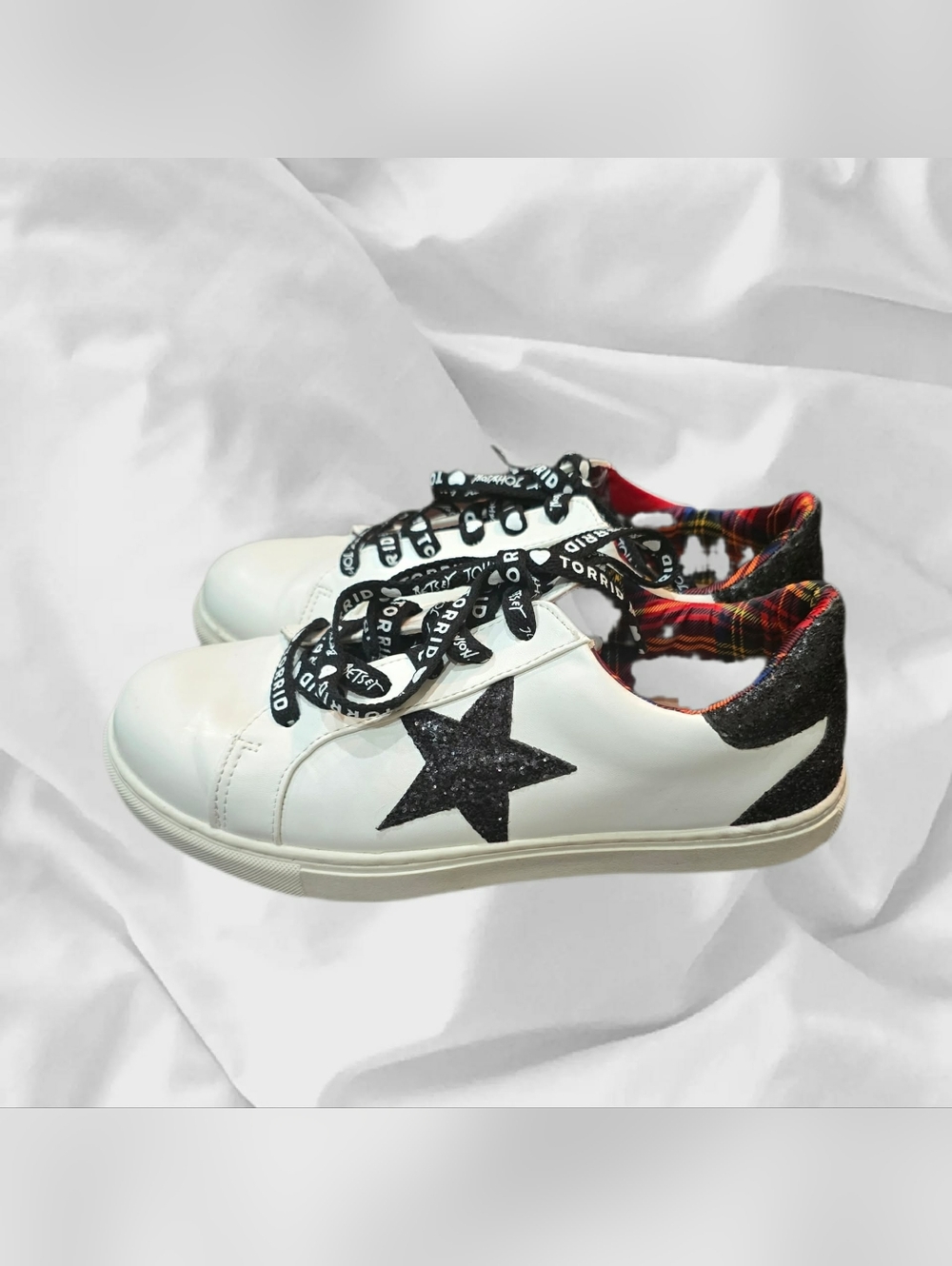 Limited Edition Betsey Johnson x Torrid Pretty Punk Glitter Star Sneakers